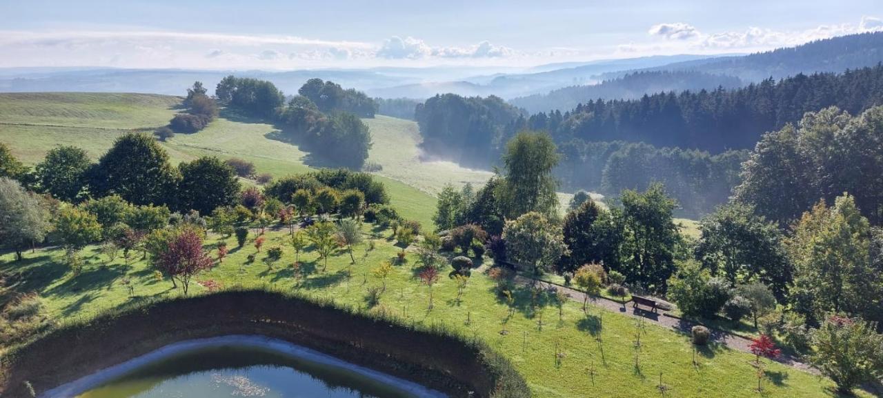 Hotel Waldesruh Lengefeld  エクステリア 写真