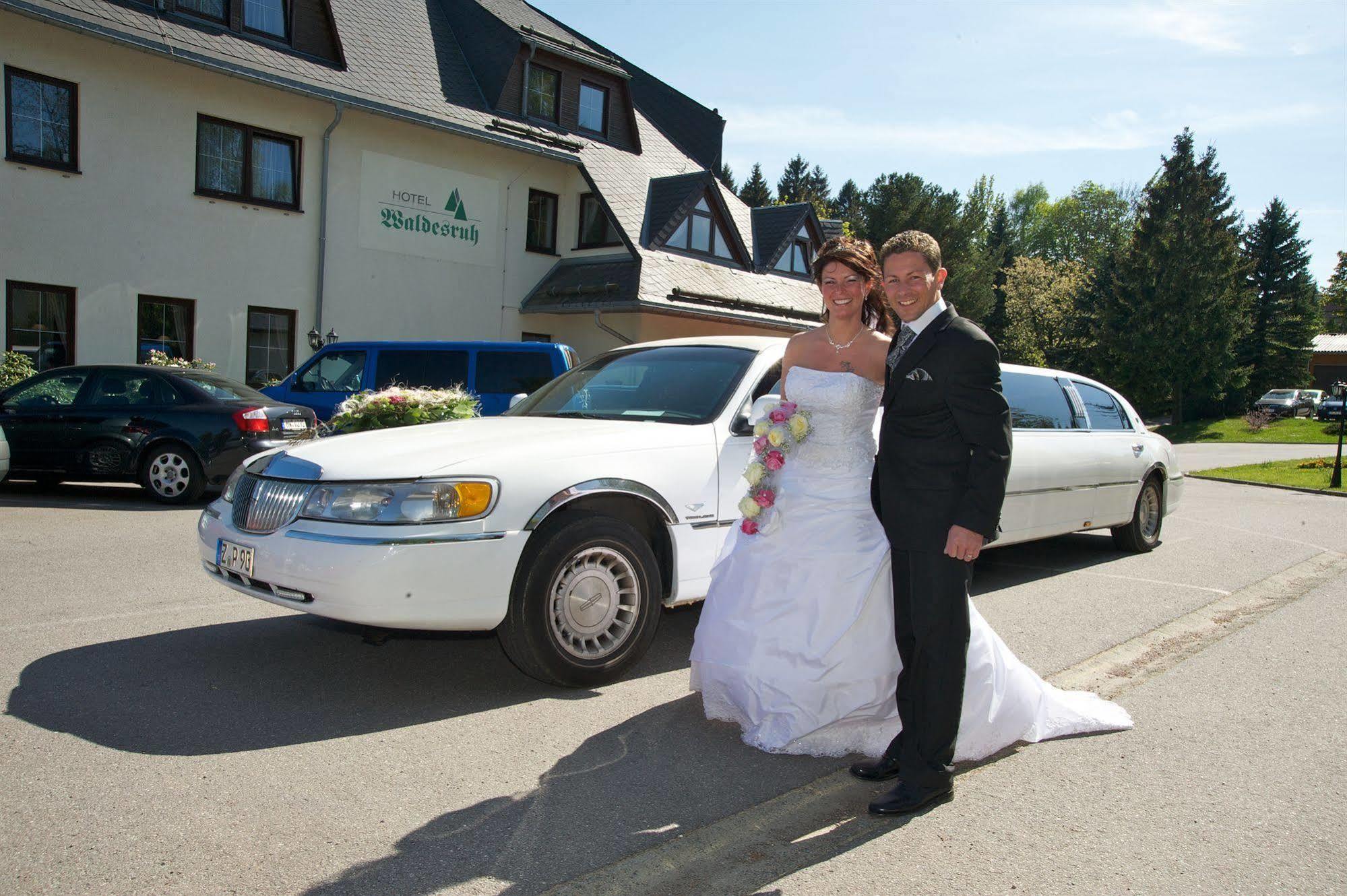 Hotel Waldesruh Lengefeld  エクステリア 写真